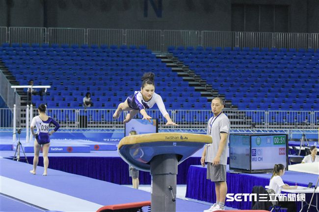 世大運競技體操測試賽　圖／記者林敬旻攝