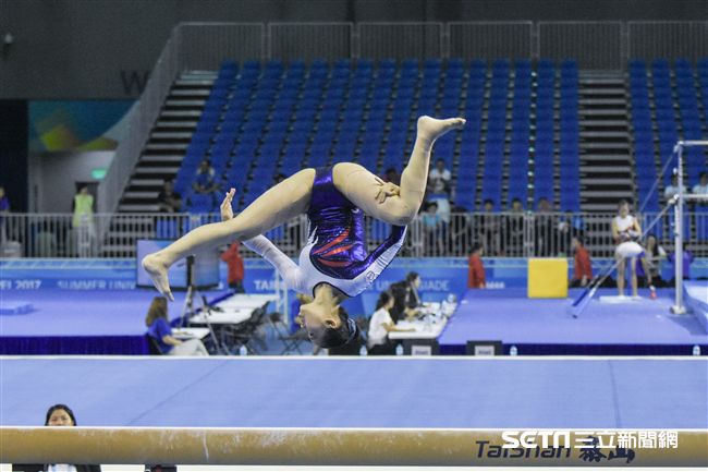世大運競技體操測試賽　圖／記者林敬旻攝