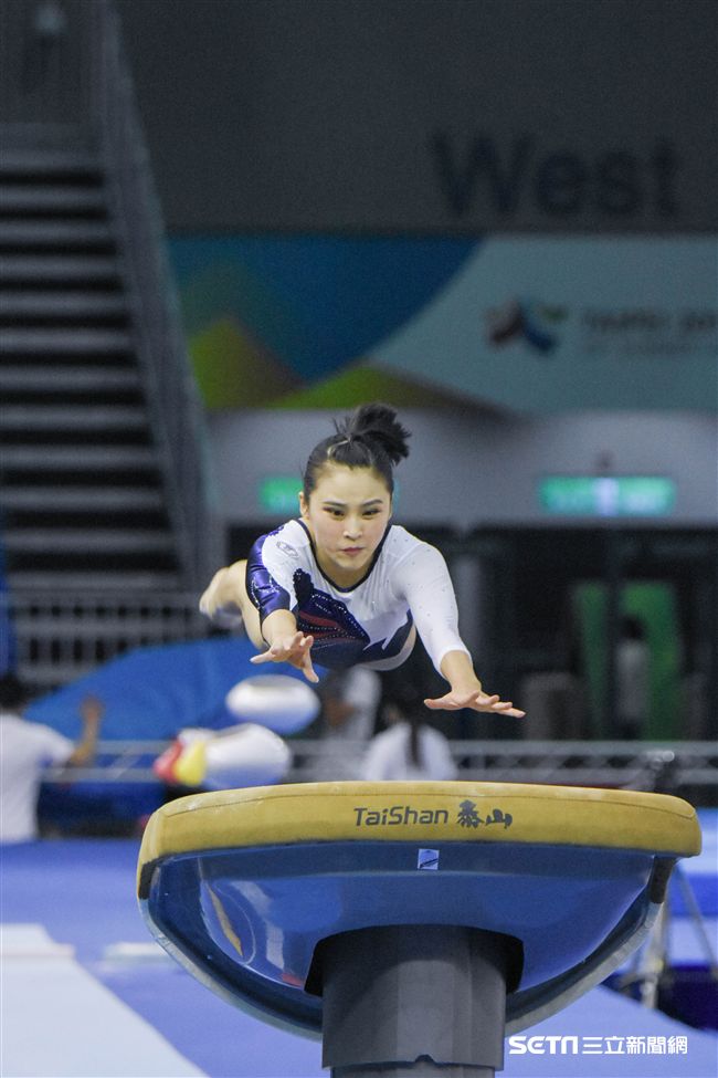 世大運競技體操測試賽　圖／記者林敬旻攝