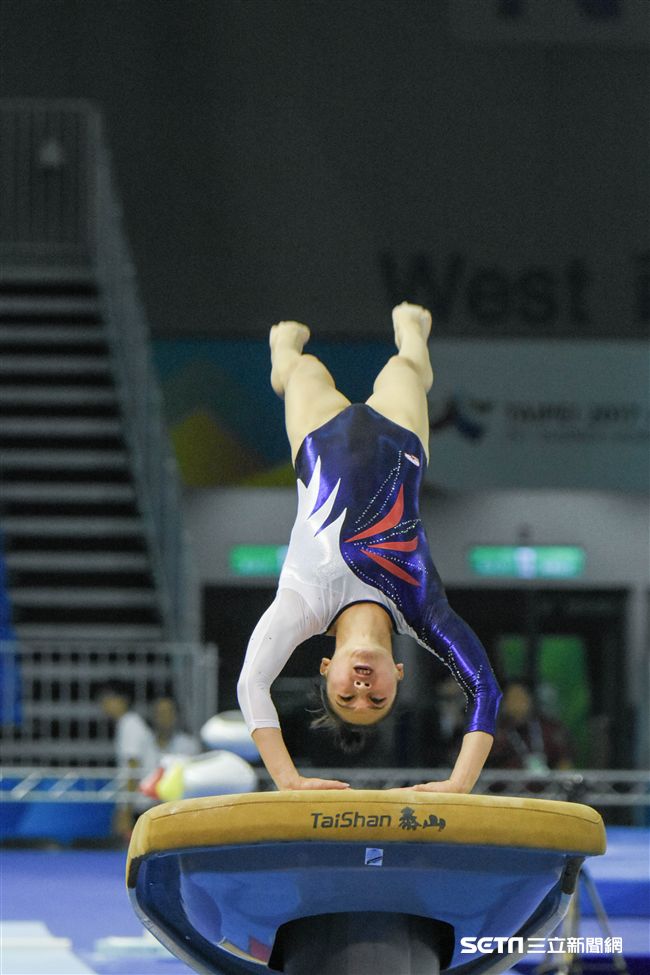 世大運競技體操測試賽　圖／記者林敬旻攝