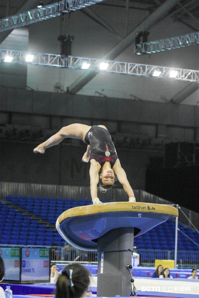 世大運競技體操測試賽　圖／記者林敬旻攝