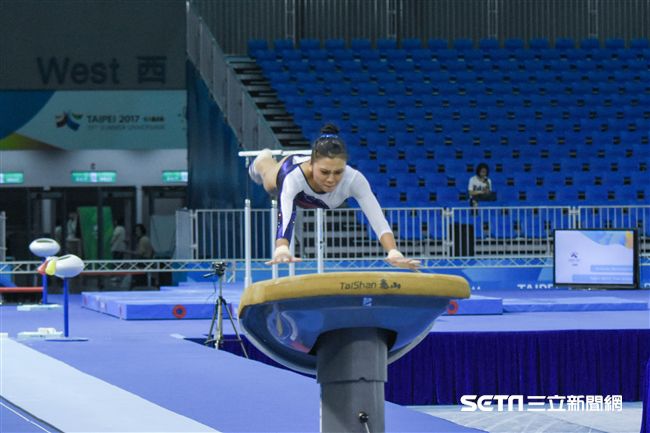 世大運競技體操測試賽　圖／記者林敬旻攝