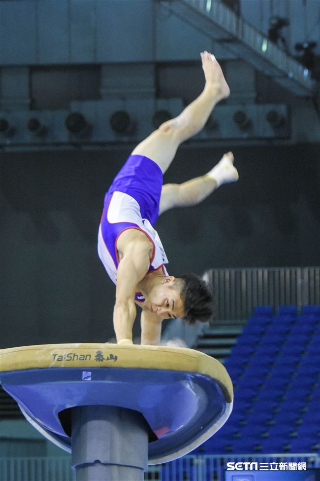 世大運競技體操測試賽　圖／記者林敬旻攝