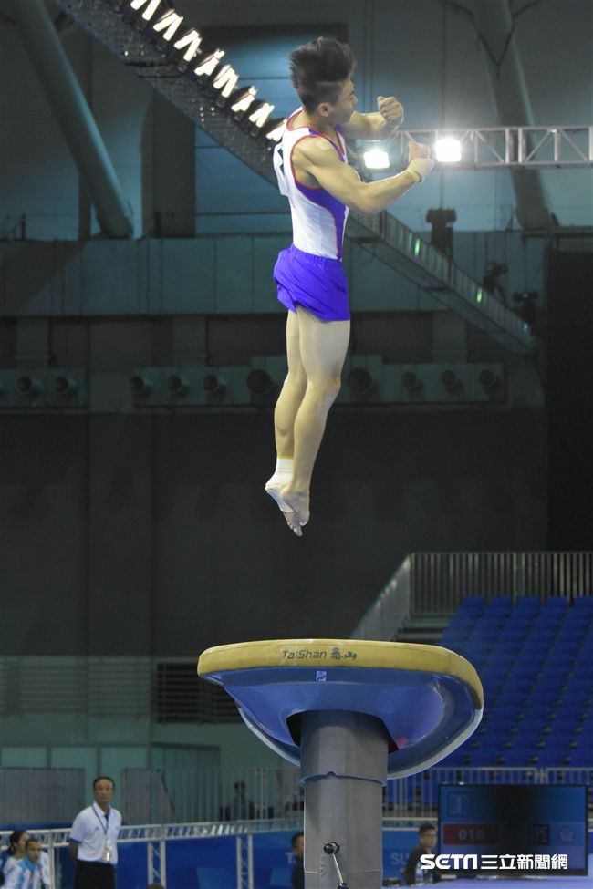 世大運競技體操測試賽　圖／記者林敬旻攝