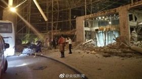 四川地震(圖/翻攝自微博)
