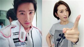 柯佳嬿,坤達（合成圖／翻攝自臉書）