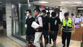 警方訊後將3人移送法辦。（圖／翻攝畫面）