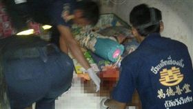 泰國,董里府,飯菜,難吃,自殺,手槍（圖／翻攝自MGR Online Live）