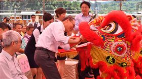 林全出席「七堵-八堵間增設橫渡線動工典禮」。（行政院提供）