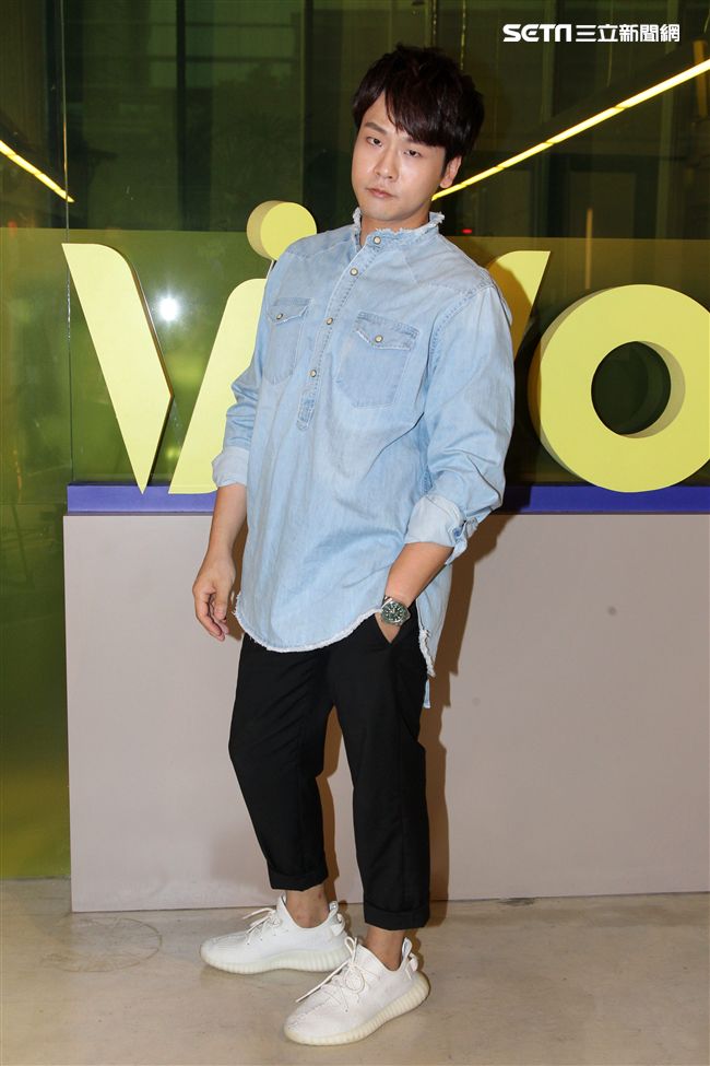 （安安大明星）李崗霖來啦。（記者邱榮吉/攝影）