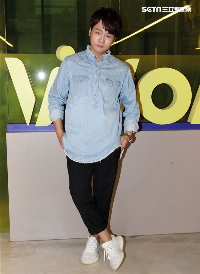 （安安大明星）李崗霖來啦。（記者邱榮吉/攝影）