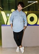 （安安大明星）李崗霖來啦。（記者邱榮吉/攝影）