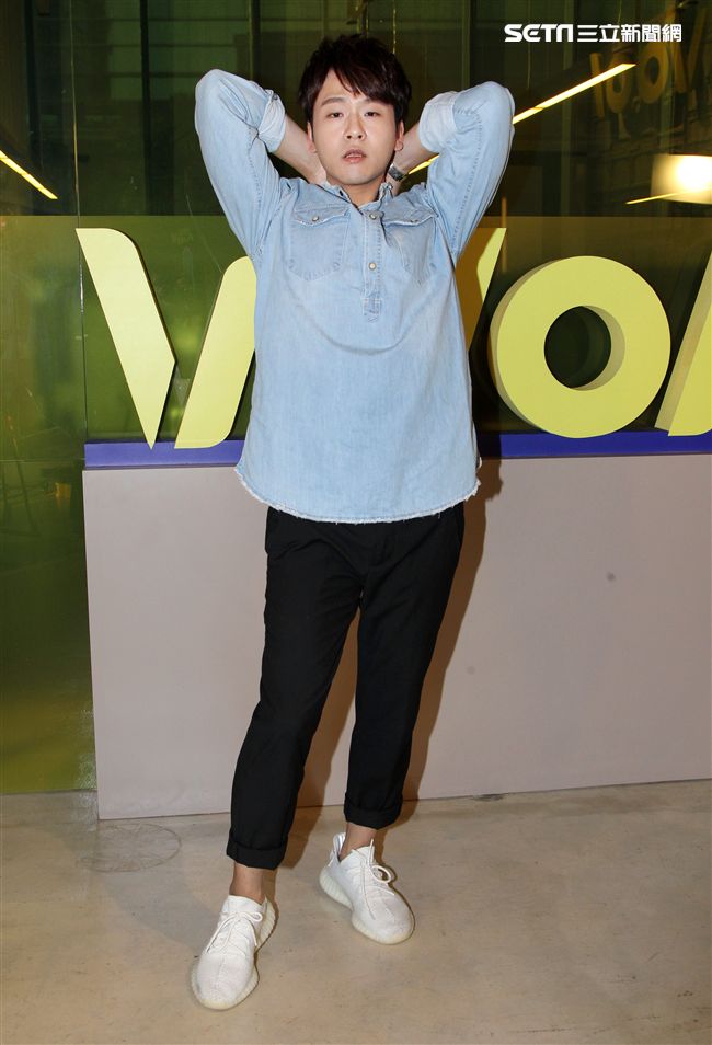 （安安大明星）李崗霖來啦。（記者邱榮吉/攝影）