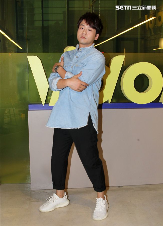 （安安大明星）李崗霖來啦。（記者邱榮吉/攝影）