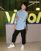 （安安大明星）李崗霖來啦。（記者邱榮吉/攝影）