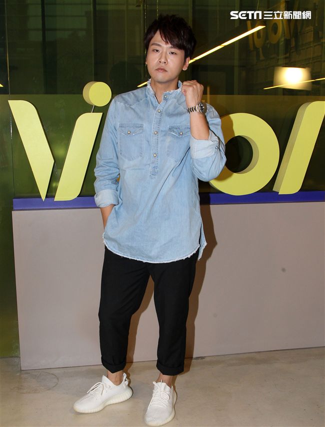 （安安大明星）李崗霖來啦。（記者邱榮吉/攝影）