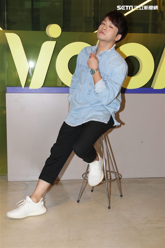 （安安大明星）李崗霖來啦。（記者邱榮吉/攝影）