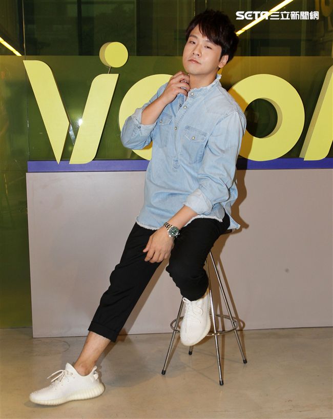 （安安大明星）李崗霖來啦。（記者邱榮吉/攝影）