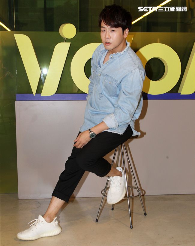 （安安大明星）李崗霖來啦。（記者邱榮吉/攝影）