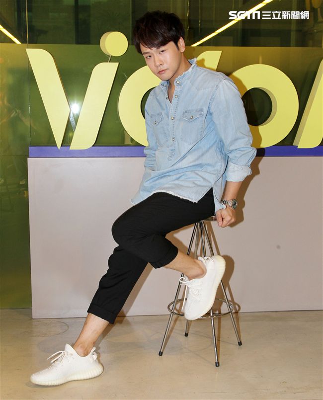 （安安大明星）李崗霖來啦。（記者邱榮吉/攝影）