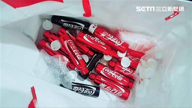 迷你可樂罐超吸睛　裝的竟是毒品糖漿