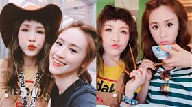 魏如昀,Sandy（合成圖／翻攝自魏如昀臉書）