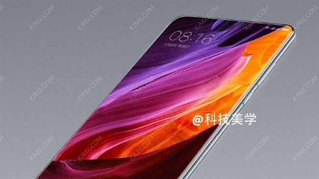 小米MIX2渲染圖　官方：P的不錯