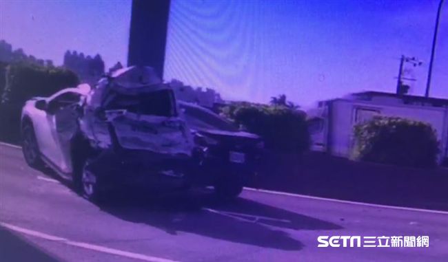 貨櫃車追撞釀1死　疑駕駛撿手機肇事