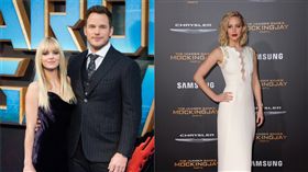 星爵,小珍妮佛,安娜（圖／翻攝自小珍妮佛臉書、微博）