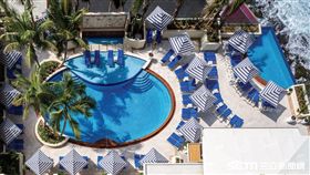 飯店,泳池,波多黎各,康達多范德比爾特飯店。(圖／hotels.com提供）