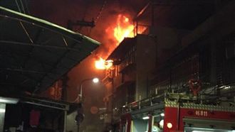 士林一公寓頂樓加蓋起火　2外籍生亡