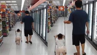 和女兒逛賣場推這個　秒讓溫馨風歪了