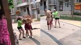 小三、正宮暴打腥夫、渣男／微博