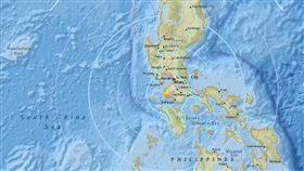 菲律賓,呂宋島,地震
圖／翻攝自usgs