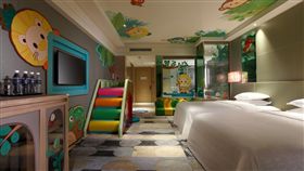 與「騎士堡」聯手打造的「波波叢林」兒童遊戲室