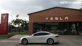 葉立斌攝　特斯拉　Tesla內湖服務園區 電動車