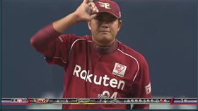 宋家豪初登板。（圖／翻攝自太平洋聯盟ＴＶ）