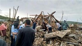 中國大陸,內蒙古,龍捲風
圖／翻攝自新浪網