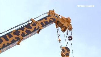 「長頸鹿」出沒？可愛吊車民眾搶拍