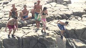 蛙鏡血滴子　跳水泳鏡割傷下巴縫12針,玩水