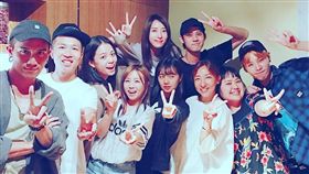 我的少女時代,陳玉珊,王大陸,宋芸樺,李玉璽,簡廷芮,鄭茵聲,陳彥允,五熊,大文,張立東,展榮（圖／翻攝自展榮展瑞臉書）