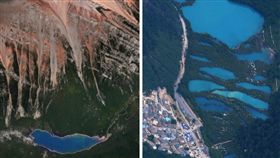 九寨溝,新疆,強震,地震,景點,空軍,青山,天堂,美景,俯拍
（圖／中國空軍網）