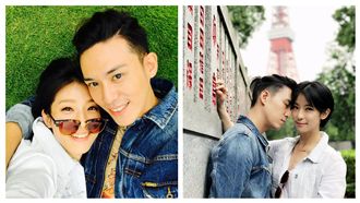 賴雅妍親密貼臉　躺陳楚河懷裡甜放閃