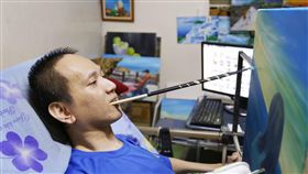 畫家,畫展,金根鴻,花蓮,車禍
圖／中央社