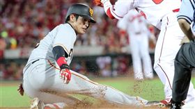 陽岱鋼。（圖／翻攝自巨人隊推特）