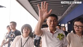 台北市長柯文哲7日出席誠品中山地下書街開幕記者會　圖／記者林敬旻攝