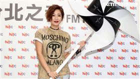 A-Lin專輯歌曲首播，首嘗試短髮造型顯得更年輕更有朝氣。（記者邱榮吉/攝影）