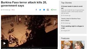 瓦加杜古,首都,布吉納法索,聖戰士,ISIS(BBC http://www.bbc.com/news/world-africa-40920338)