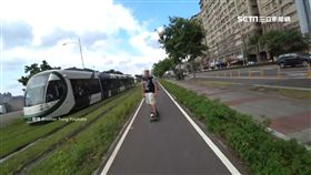 輕軌,滑板,跑步,尬車,林家元