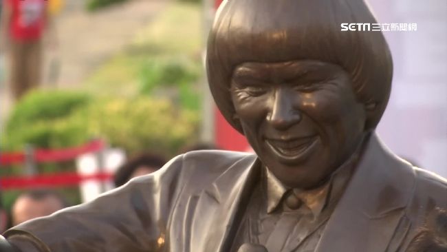 跳親豬哥亮銅像！遺孀葉瑞美漸拋陰霾